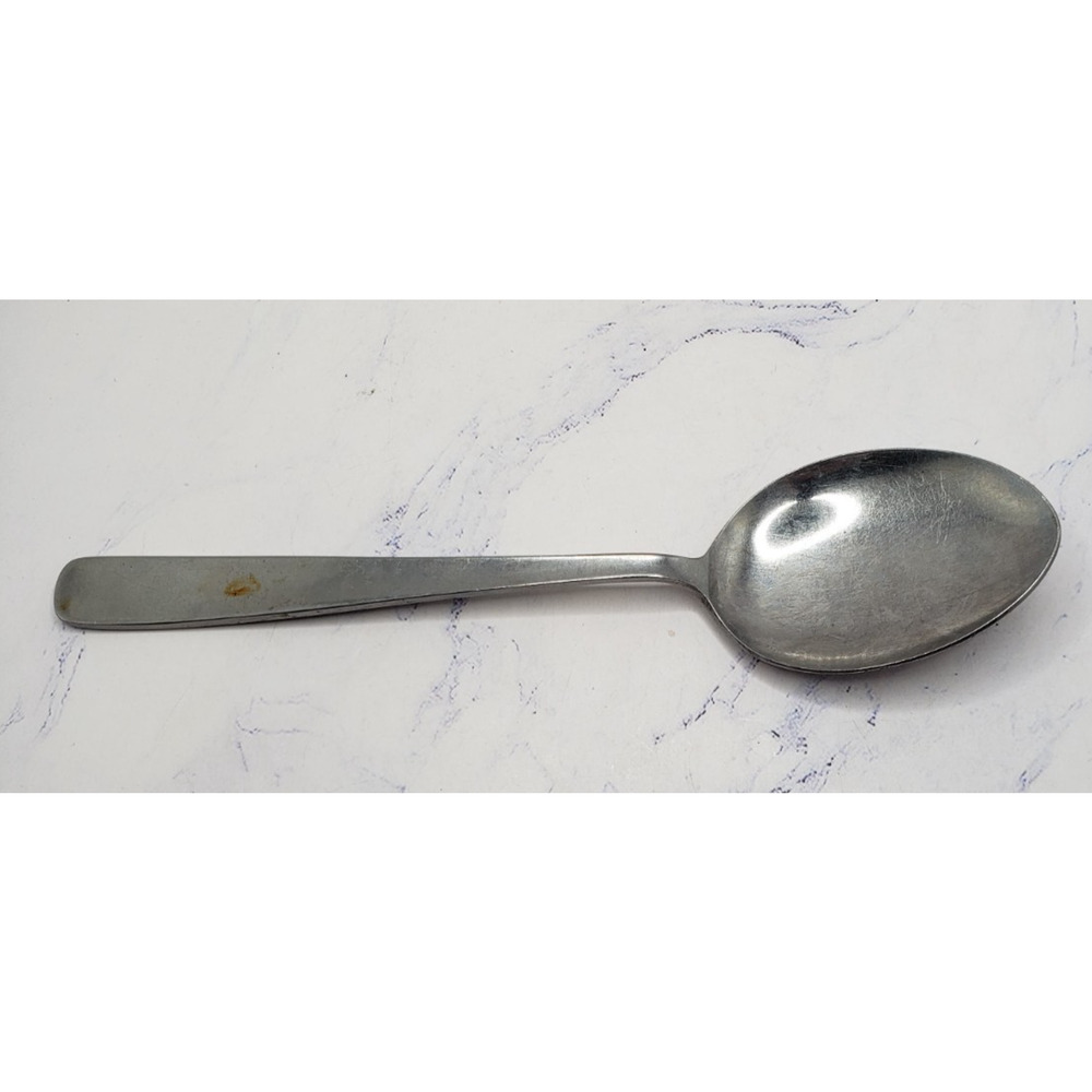Vintage Sohnaco Japan Stainless Steel Flatware Spoon Simple Clean 7 Inch